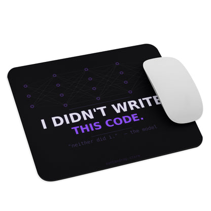mouse pad for AI/ML engineer